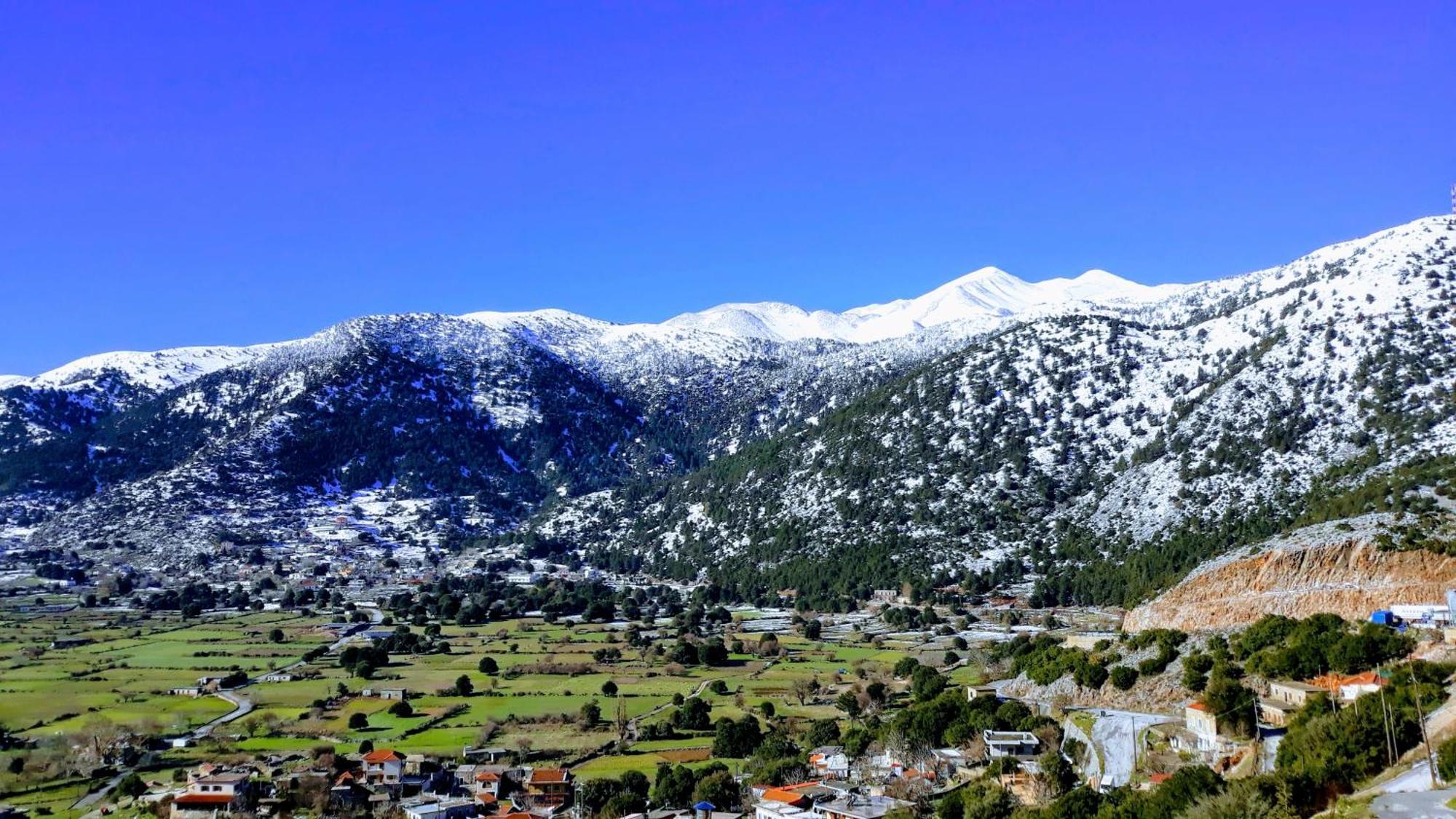 Panorama Askifou Karés Esterno foto